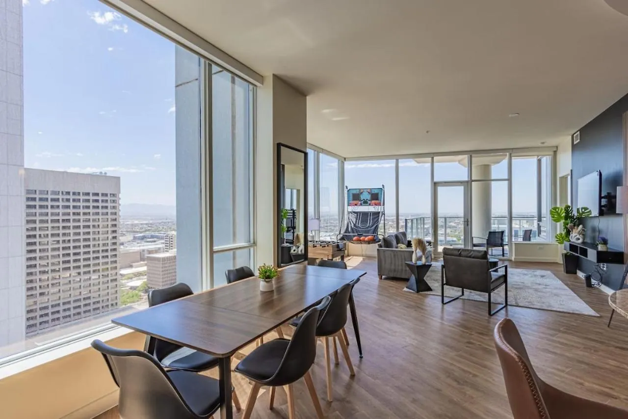 דירות פיניקס Luxury 28Th Floor High Rise, Gym, Parking, Pool, Golf ארצות הברית