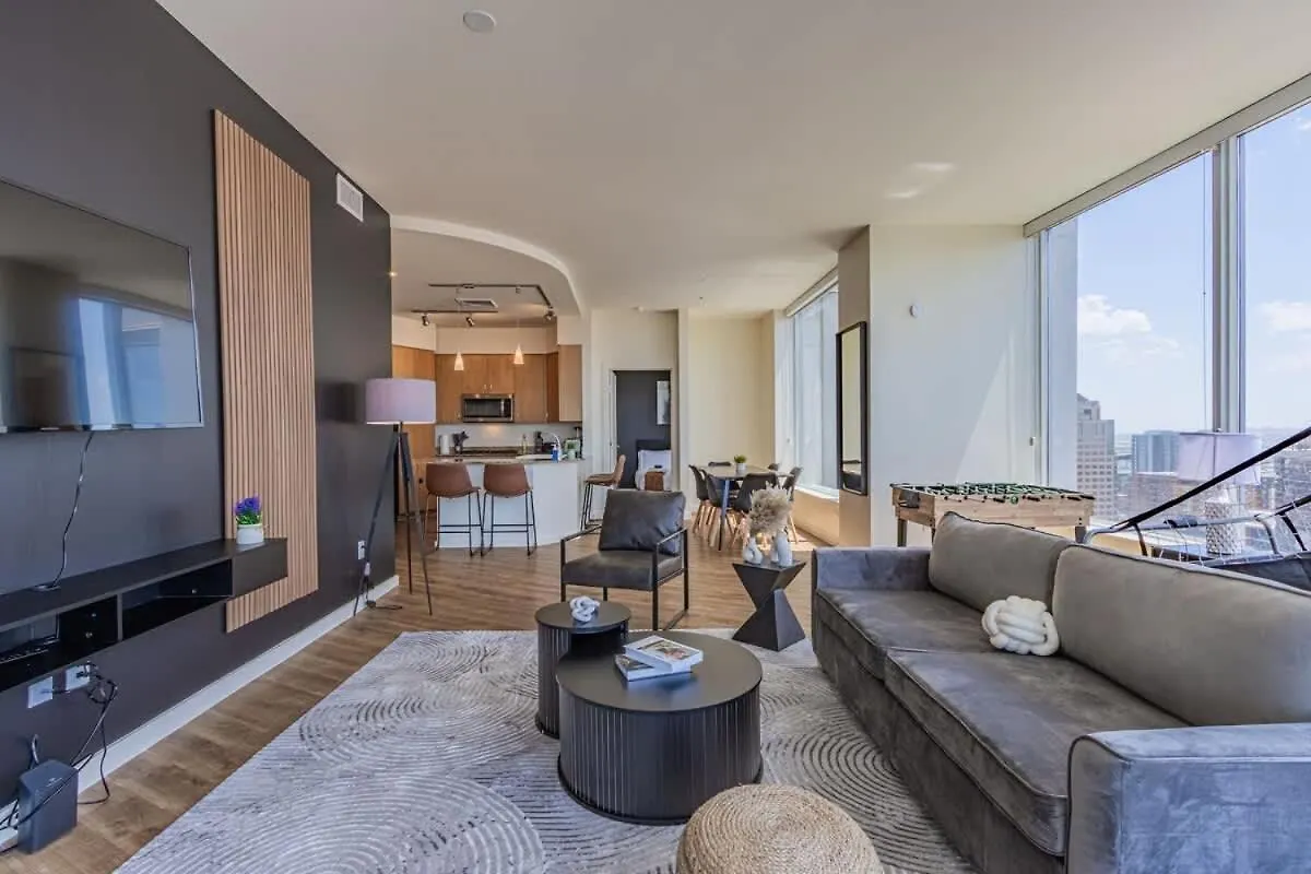 דירות פיניקס Luxury 28Th Floor High Rise, Gym, Parking, Pool, Golf